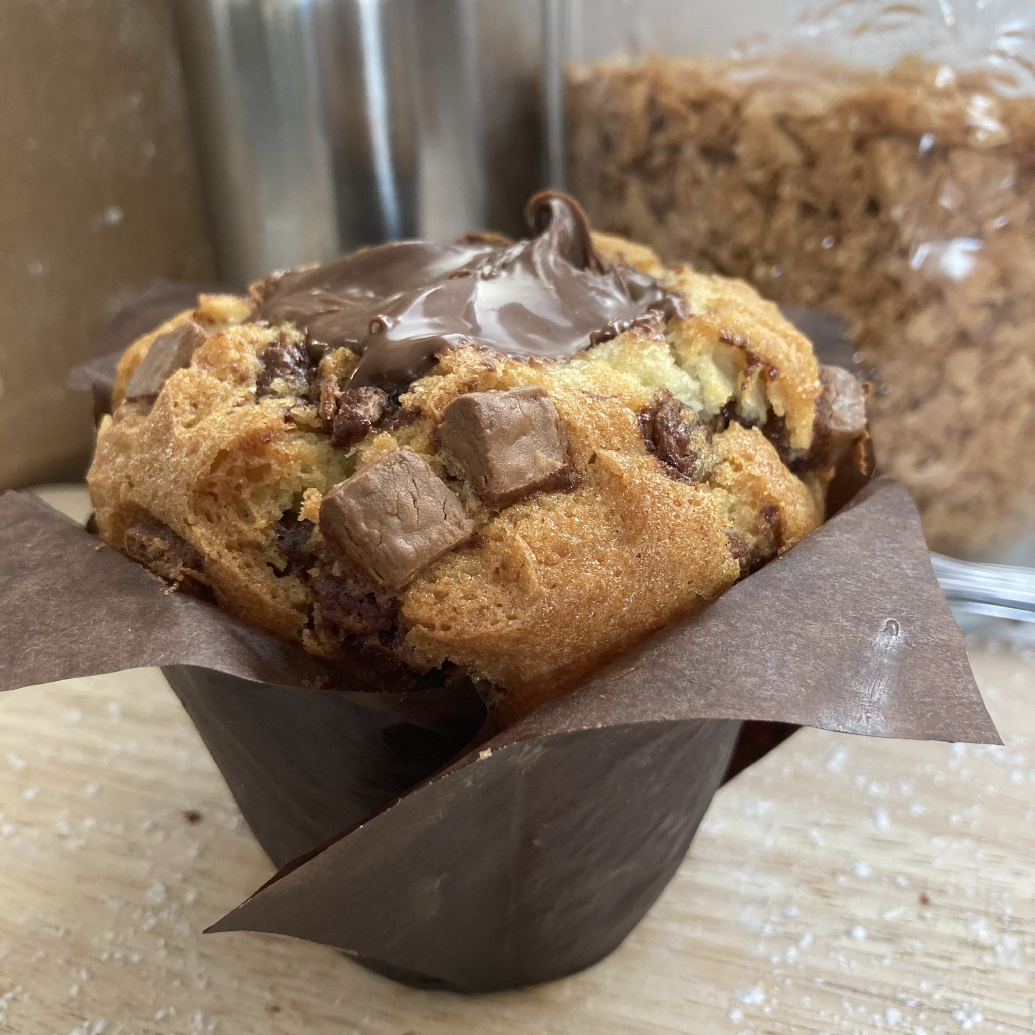 Muffin nature insert pate à tartiner sans huile palme Cookies & Compagnie
